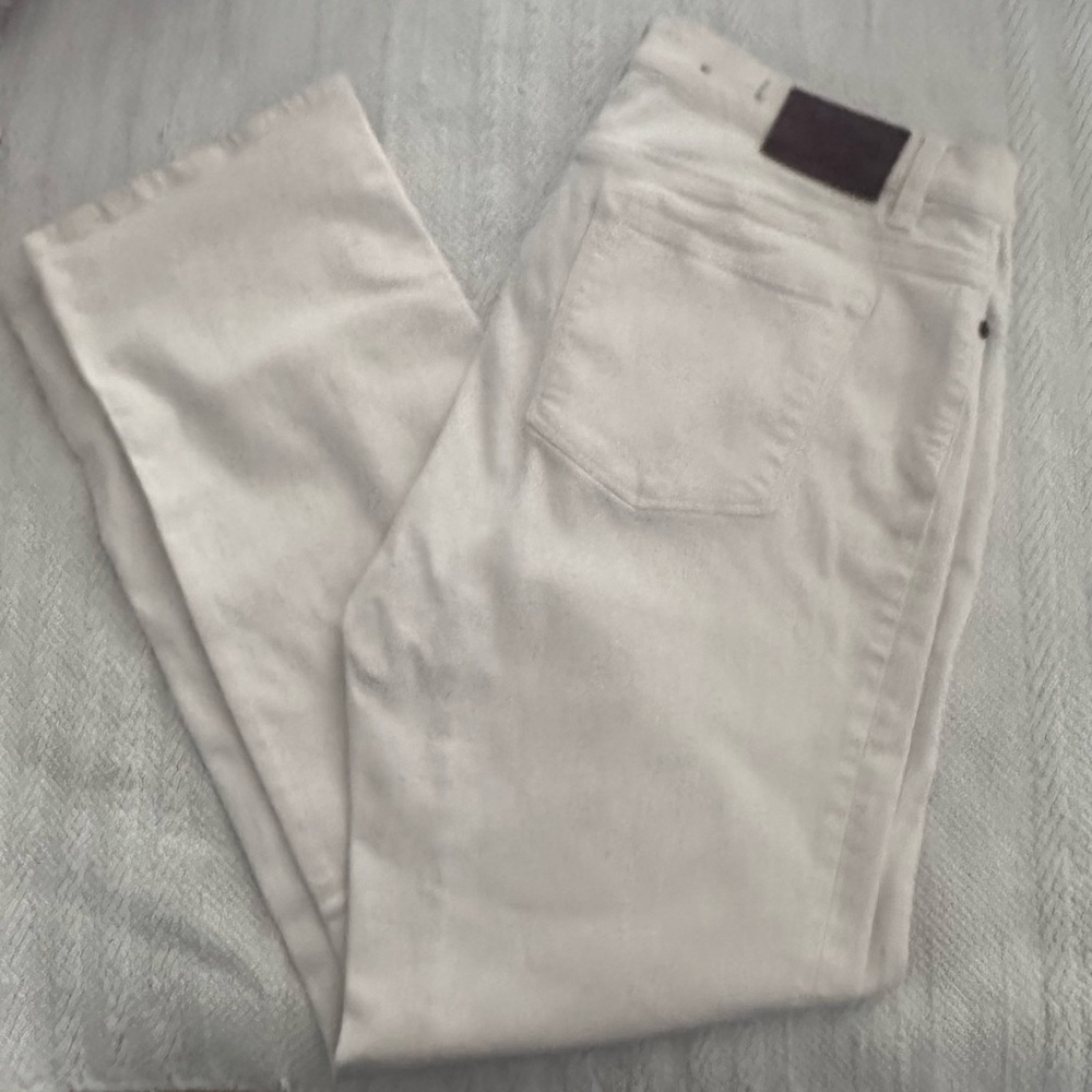 Ralph Lauren Cream Jeans with Brown Label